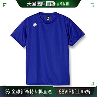 【】Descente迪桑特 运动短袖T恤DMC-5801B中性 蓝色 XO