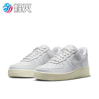 NIKE 耐克 烽火 NIKE AIR FORCE 1 AF1 空军一号白灰板鞋 DR9503 100 DR9503-100 36.5