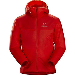 ARC'TERYX 始祖鸟 男士 NUCLEI FL JACKET 冬季舒适保暖透气棉服连帽夹克 户外保暖棉衣男 S 皇朝红Dynasty