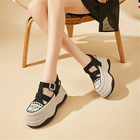 ST&SAT; 星期六 24夏季玛丽珍鞋内增高镂空透气松糕板鞋女鞋