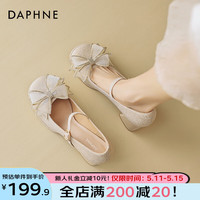 DAPHNE/达芙妮 法式玛丽珍 女士高跟鞋
