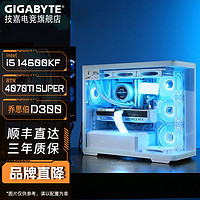 GIGABYTE 技嘉 14600KF/4070TI 独显高配台式电竞游戏电脑主机 乔思伯D300