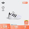 adidas 阿迪达斯 LA TRAINER LITE经典学步鞋男女婴童阿迪达斯官方三叶草 白/黑 26.5(155mm)