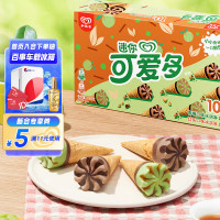 可爱多 和路雪 迷你可爱多 青梅&红茶口味冰淇淋 19g*10支