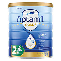 Aptamil 爱他美 澳洲金装版 较大婴儿配方奶粉 2段(6-12月) 900g 新西兰原装进口