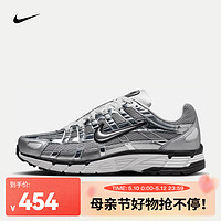 NIKE 耐克 P-6000 男子跑鞋 CN0149-001 金属银/金属银/帆白/黑 40.5