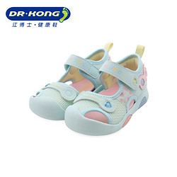 DR.KONG 江博士 女童鞋幼兒網布舒適軟底涼鞋寶寶透氣舒適學步鞋B1402196，22碼