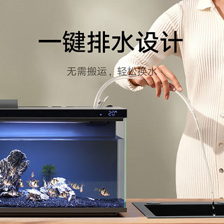 Xiaomi 小米 智能鱼缸小型水族箱语音遥控APP定时喂食
