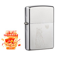 ZIPPO 之宝 煤油防风打火机 萌宠猫咪 龙年