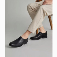 88VIP：Clarks 其乐 惠登系列男鞋时尚舒适一脚蹬商务休闲正装皮鞋宽楦