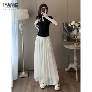  Majiaomei/玛娇媚 新中式国风 女士休闲裤套装  L