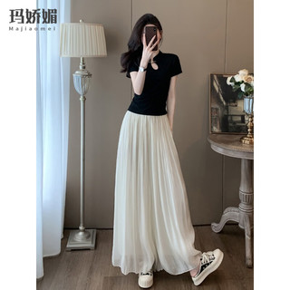  Majiaomei/玛娇媚 新中式国风 女士休闲裤套装  L