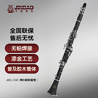 津宝 单簧管乐器JBCL-530 专业学生儿童成人初学考级演奏降b调黑管乐器