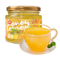 FUSIDO 福事多 蜂蜜柚子茶柠檬茶冲饮果汁水果茶饮料 450g2瓶蜂蜜柠檬茶（900g）