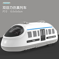 移動端、京東百億補貼：智能先鋒 模型玩具 白色高鐵車-雙回力