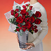 花点时间 520情人节9枝红玫瑰花束 5月19日-21日期间收花