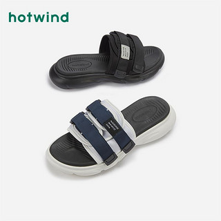 hotwind 热风 夏季新款男士时尚凉鞋H65M1223
