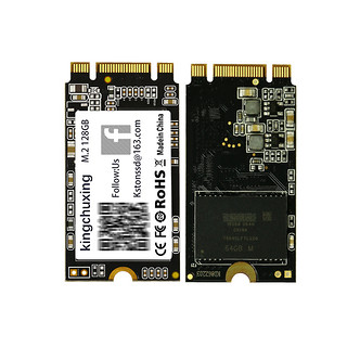 Kingchuxing 金储星 M.2 sata协议NGFF接口SSD固态硬盘笔记本台式电脑可折 2280 M.2 64GB