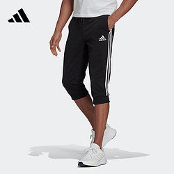 adidas 阿迪达斯 休闲七分裤男装adidas阿迪达斯官方轻运动GK8987