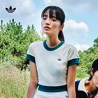 adidas 阿迪达斯 NOTITLE联名运动上衣短袖T恤女装春夏adidas阿迪达斯官方三叶草