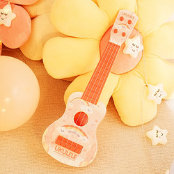 QIAO WA BAO BEI 俏娃宝贝 儿童生日礼物吉他玩具尤克里里男孩女童5初学音乐器1一3岁小宝宝2 17寸