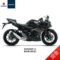 haojue 豪爵 [定 金]豪爵鈴木GSX250R-A ABS 雙缸摩托車 250cc摩托車跑車 星光黑-黑/灰 整車21680