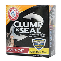艾禾美 铁锤猫砂12.7kg多包膨润土除臭无尘结团矿石抗菌猫专用猫咪厕所 多猫家庭76.2斤