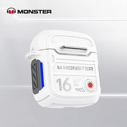 MONSTER 魔聲 XKT16藍牙耳機 降噪真無線游戲電競耳機