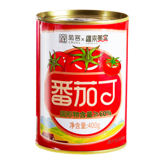 新疆番茄丁罐头 400g