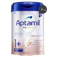 Aptamil 爱他美 德国白金 婴幼儿配方奶粉 1+段 800g*6罐