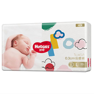 HUGGIES 好奇 金装系列 纸尿裤 L66片