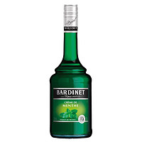 必得利（Bardinet）洋酒 绿薄荷 力娇酒 700ml 