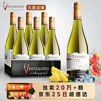 VENTISQUERO 冰川酒庄 智利霞多丽干型白葡萄酒 6瓶*750ml