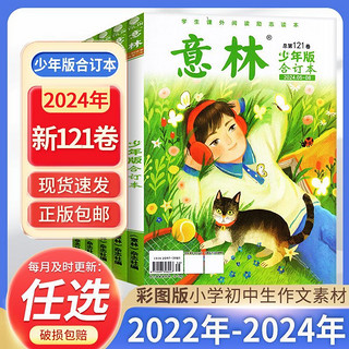 意林少年版合订本2024年少年习作小学初中生作文素材校园读物杂志