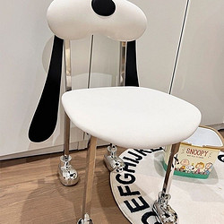 傾諾 中古狗狗椅子設計師創意個性化妝椅家用臥室靠背椅網紅兒童卡通椅