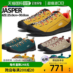 KEEN 日本直邮 KEEN JASPER 男士运动鞋麂皮天然皮革户外登山露营城镇