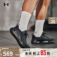 安德瑪 官方UA秋冬Flow Dynamic男子運動訓練鞋3026106