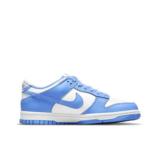 NIKE耐克DUNK LOW(GS)儿童运动鞋女鞋复古板鞋CW1590-103 39 白蓝