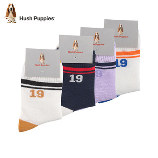 暇步士（Hush Puppies）童装儿童春夏薄款男女童袜休闲百搭 凝香紫 150cm