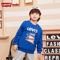 LEVI'S儿童童装卫衣LV2332231GS-002 石英蓝 110/56