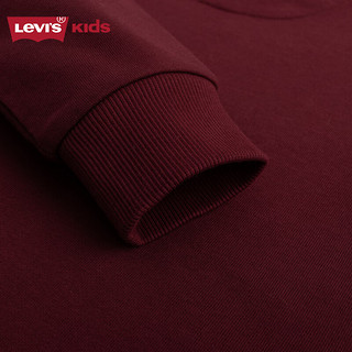 LEVI'S儿童童装卫衣LV2332231GS-002 赤霞红 110/56