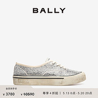 BALLY/巴利女士白色皮革休闲鞋6306086 白色 36