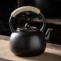 金镶玉 陶瓷煮茶壶 电陶炉用提梁煮水壶大容量明火加热煮茶功夫茶具配件
