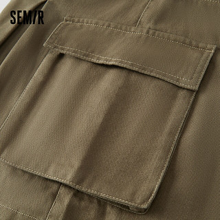 森马（Semir）[商场同款]休闲裤女时尚潮流工装裤个性20夏季新款纯棉短裤