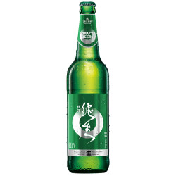 pearlriver珠江啤酒10度珠江纯生啤酒600ml12瓶赠菠萝啤330ml6