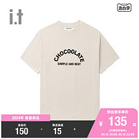 :CHOCOOLATE it :CHOCOOLATE男装圆领短袖T恤2024夏季新款简约基础半袖002880