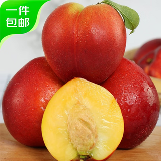 国产黄肉油桃 净重3斤 单果60克以上 新鲜水果 源头直发