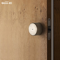 GOO-KI 格奥琦 「罗口溢出」重新定义卧室静音门锁中古风旋钮无钥匙两面锁