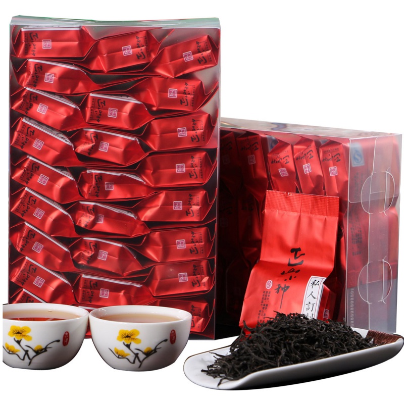 好茶农茶叶 正山小种 武夷山红茶桐木关新茶小泡袋盒装自饮250g