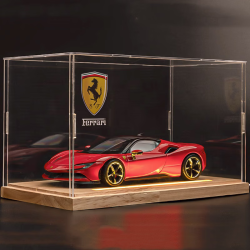 【省70元】飞越无限模型_飞越无限 法拉利sf90 展示盒 底座 车牌可